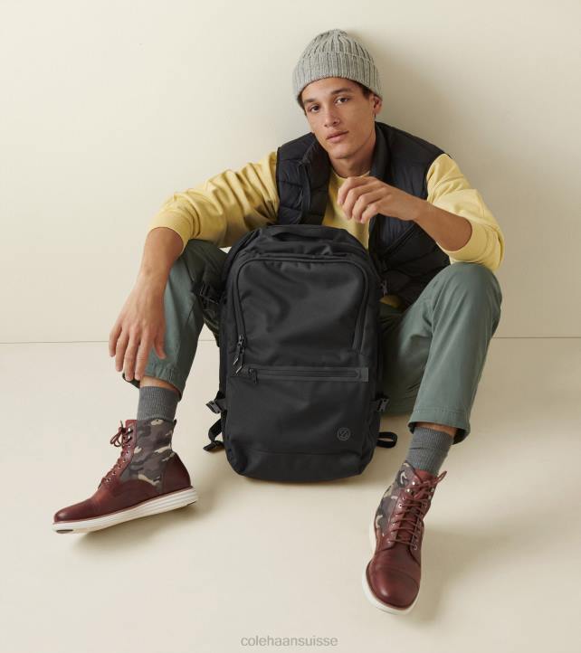 Cole Haan sac à dos zerogrand 48 heures Hommes PJ6N556 noir accessoires