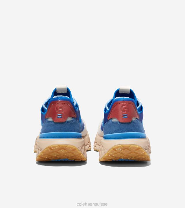 Cole Haan Chaussure de course 5.zerogrand Hommes PJ6N334 sésame bleu azur chaussure