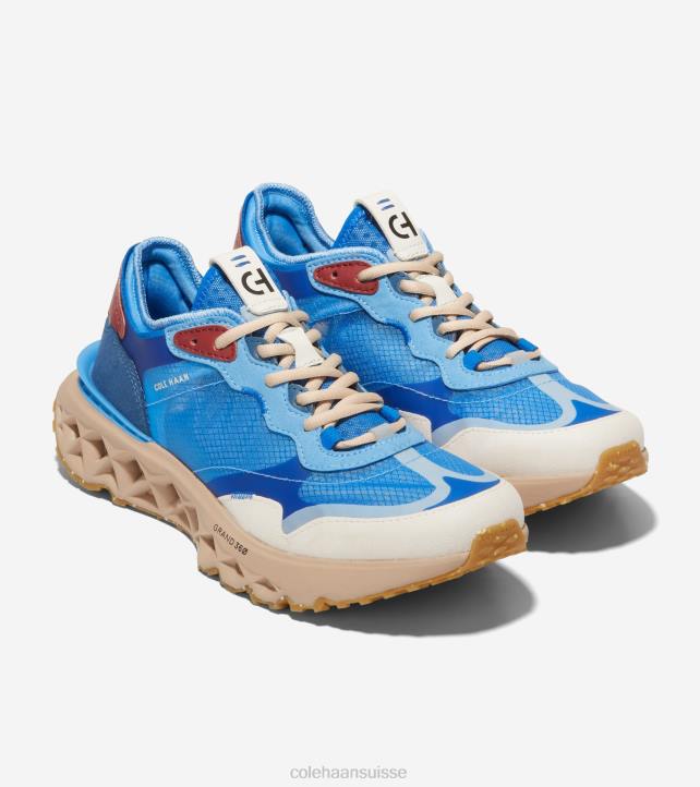 Cole Haan Chaussure de course 5.zerogrand Hommes PJ6N334 sésame bleu azur chaussure