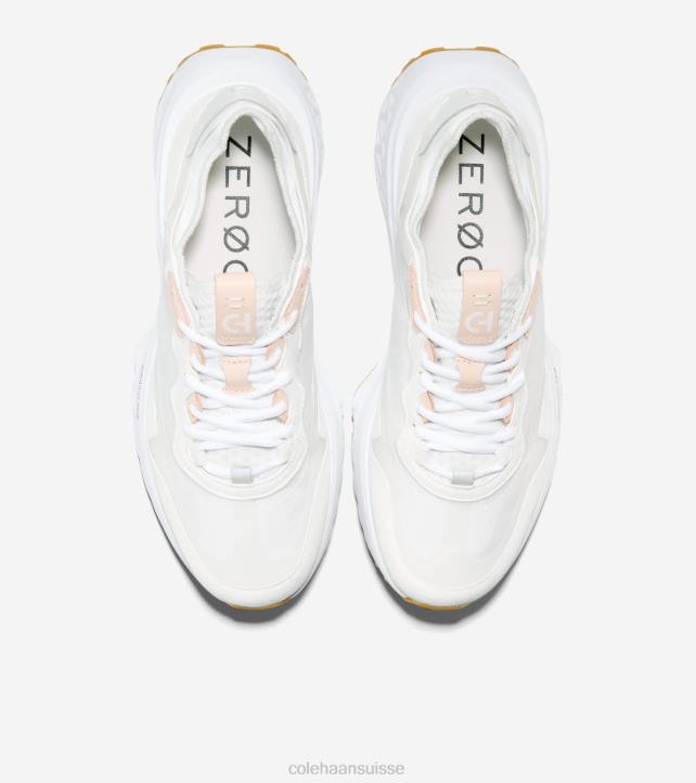 Cole Haan Chaussure de course 5.zerogrand Hommes PJ6N336 bronzage blanchi blanc optique chaussure