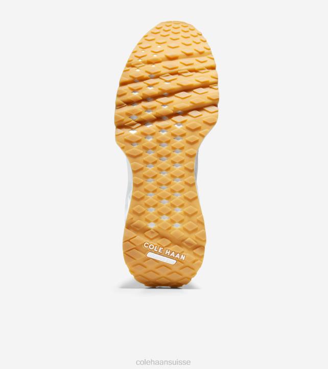 Cole Haan Chaussure de course 5.zerogrand Hommes PJ6N336 bronzage blanchi blanc optique chaussure