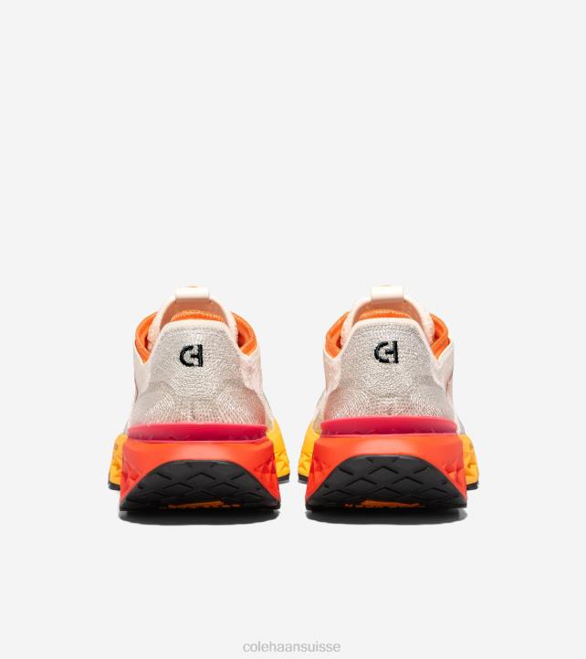 Cole Haan Chaussure de course à point brodé 5.zerogrand Hommes PJ6N461 fusion bouleau-ivoire-or chaussure