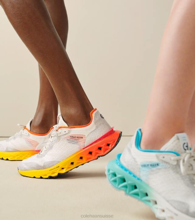 Cole Haan Chaussure de course à point brodé 5.zerogrand Hommes PJ6N461 fusion bouleau-ivoire-or chaussure