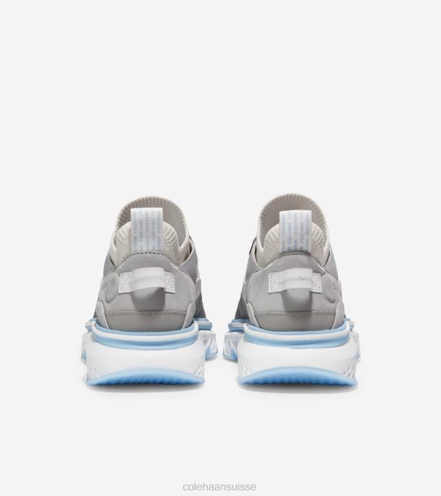 Cole Haan baskets 5.zerogrand wrk Hommes PJ6N432 micro chip-sleet-blanc optique chaussure