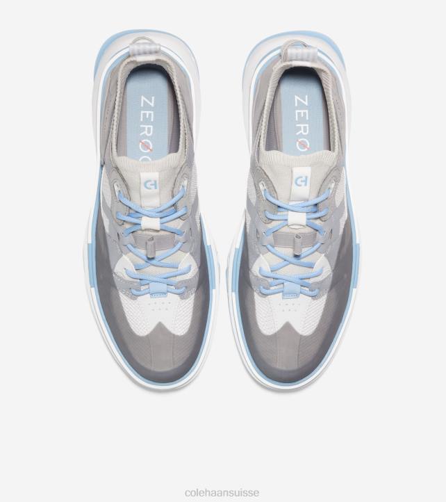 Cole Haan baskets 5.zerogrand wrk Hommes PJ6N432 micro chip-sleet-blanc optique chaussure