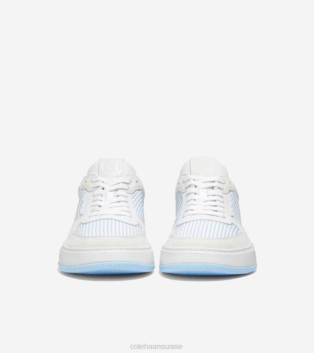 Cole Haan baskets croisées grandpro Hommes PJ6N308 seersucker bleu cloche chaussure