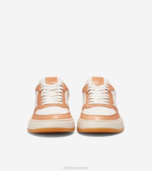 Cole Haan baskets croisées grandpro Hommes PJ6N309 aigrette-vachetta-ivoire chaussure