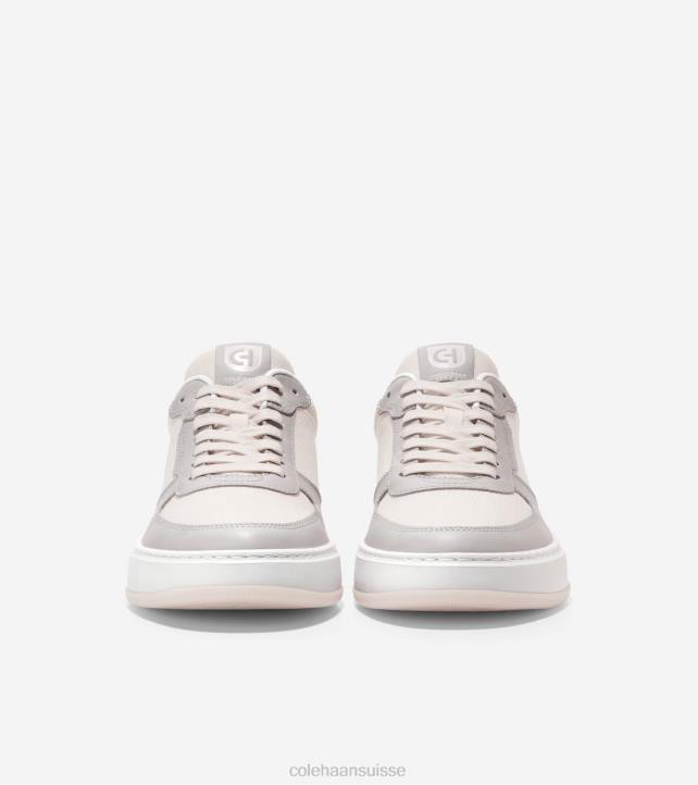 Cole Haan baskets croisées grandpro Hommes PJ6N310 nimbus nuage-offwhite-aigrette chaussure