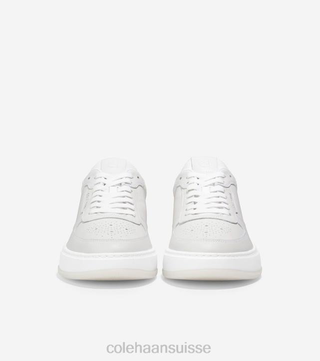 Cole Haan baskets croisées grandpro Hommes PJ6N312 blanc optique chaussure