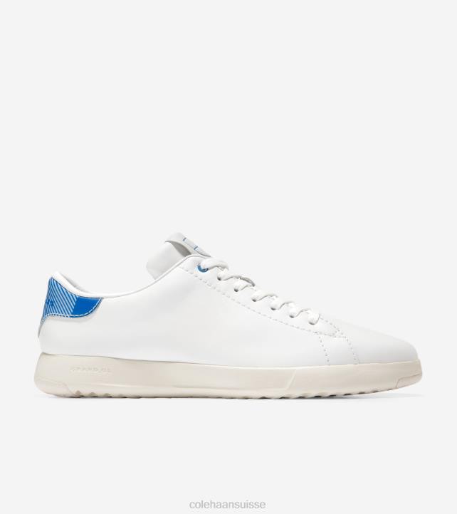 Cole Haan baskets de tennis grandpro Hommes PJ6N383 aigrette lapis-blanche chaussure