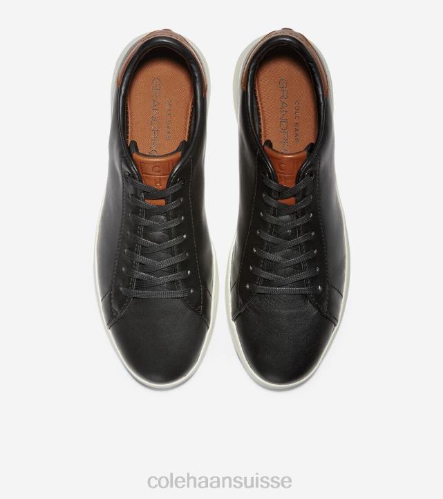 Cole Haan baskets de tennis grandpro Hommes PJ6N386 bronzage noir-britannique chaussure