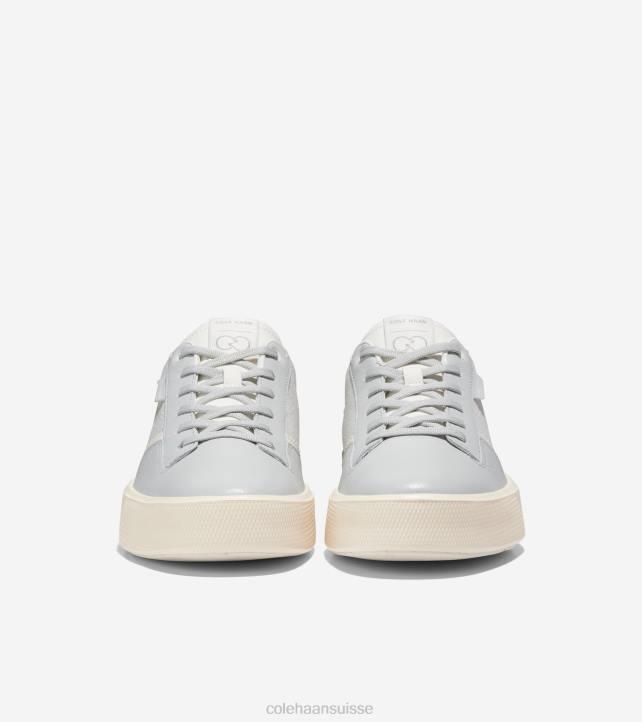 Cole Haan baskets grandpro crew Hommes PJ6N303 micro chip-ivoire chaussure