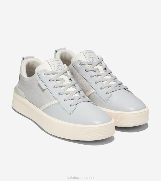 Cole Haan baskets grandpro crew Hommes PJ6N303 micro chip-ivoire chaussure