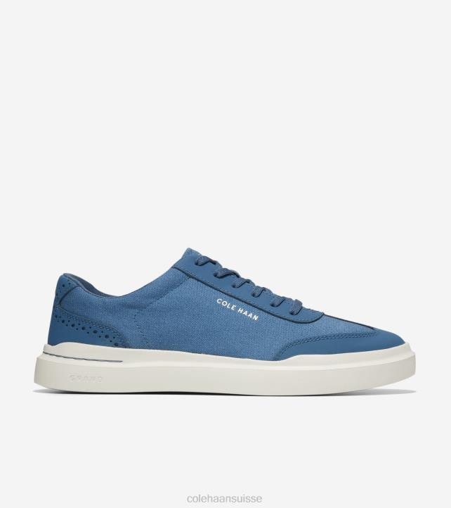 Cole Haan baskets grandpro rally à bout en T Hommes PJ6N350 enseigne bouleau bleu-argenté chaussure