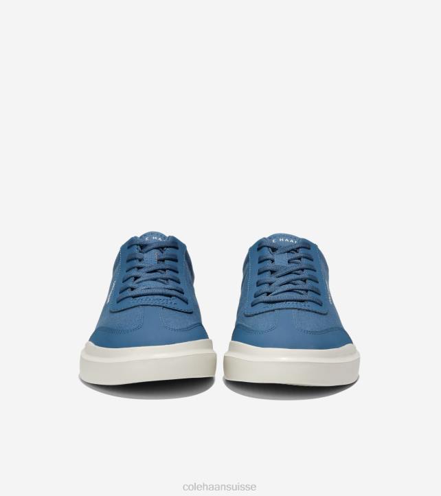 Cole Haan baskets grandpro rally à bout en T Hommes PJ6N350 enseigne bouleau bleu-argenté chaussure