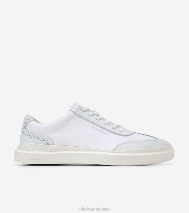Cole Haan baskets grandpro rally à bout en T Hommes PJ6N351 blanc chaussure