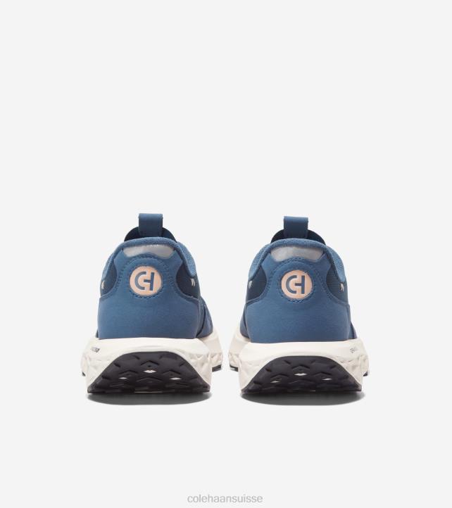 Cole Haan chaussure de course zerogrand outpace 3 Hommes PJ6N314 enseigne bleu-ivoire chaussure