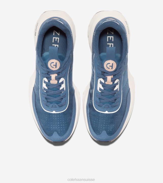 Cole Haan chaussure de course zerogrand outpace 3 Hommes PJ6N314 enseigne bleu-ivoire chaussure