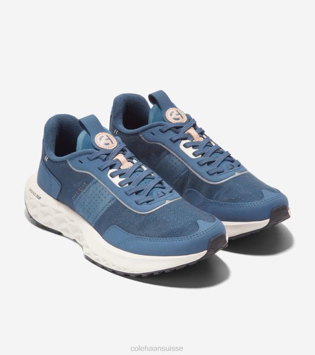 Cole Haan chaussure de course zerogrand outpace 3 Hommes PJ6N314 enseigne bleu-ivoire chaussure