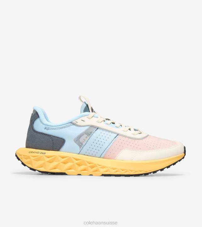 Cole Haan chaussure de course zerogrand outpace 3 Hommes PJ6N316 ballon de plage ivoire-orageux chaussure