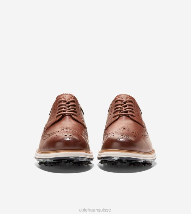 Cole Haan chaussure de golf originalegrand tour Hommes PJ6N482 woodbury-ivoire chaussure