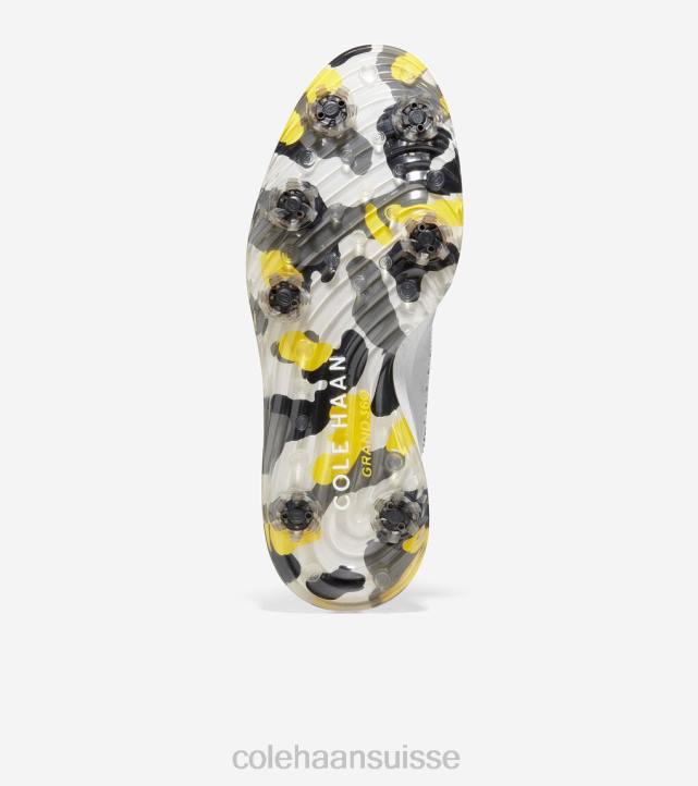 Cole Haan chaussure de golf originalegrand tour Hommes PJ6N484 noir-blanc optique chaussure