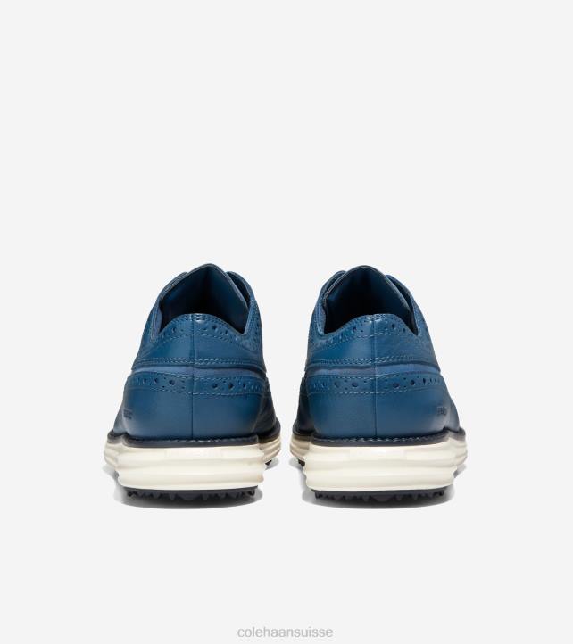 Cole Haan chaussure de golf originalgrand Hommes PJ6N406 enseigne bleu marine-blazer-ivoire chaussure