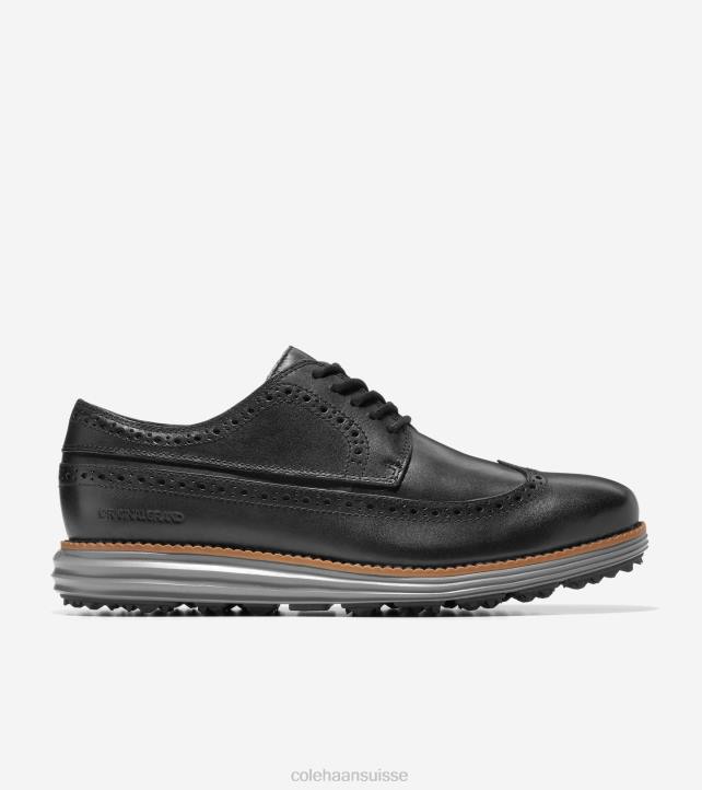Cole Haan chaussure de golf originalgrand Hommes PJ6N407 abat-jour noir-naturel-calme chaussure