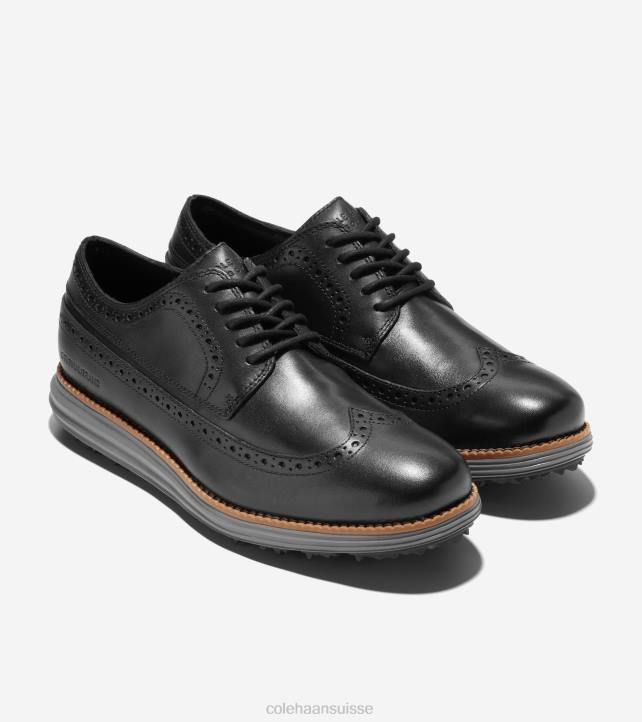 Cole Haan chaussure de golf originalgrand Hommes PJ6N407 abat-jour noir-naturel-calme chaussure