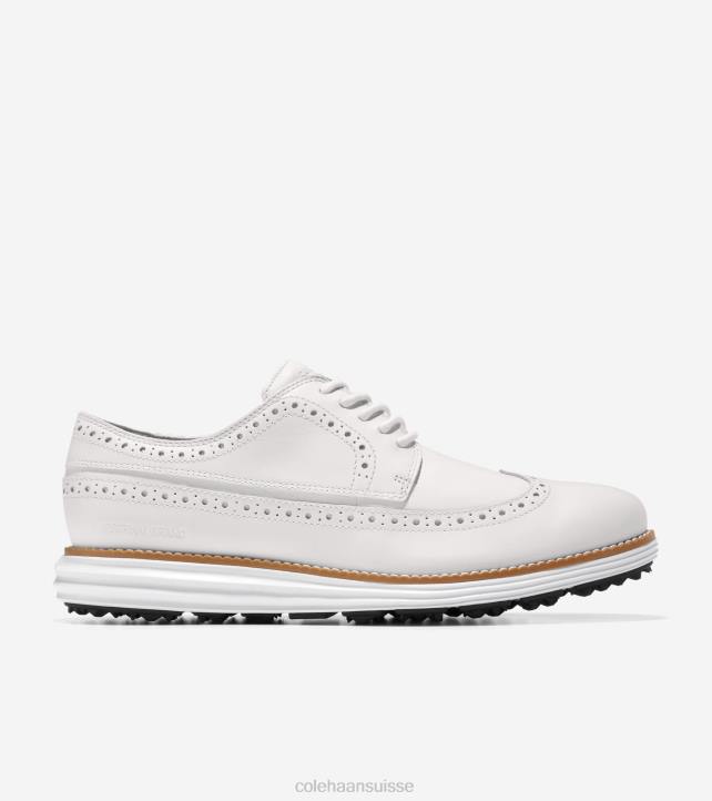 Cole Haan chaussure de golf originalgrand Hommes PJ6N408 blanc optique-naturel chaussure