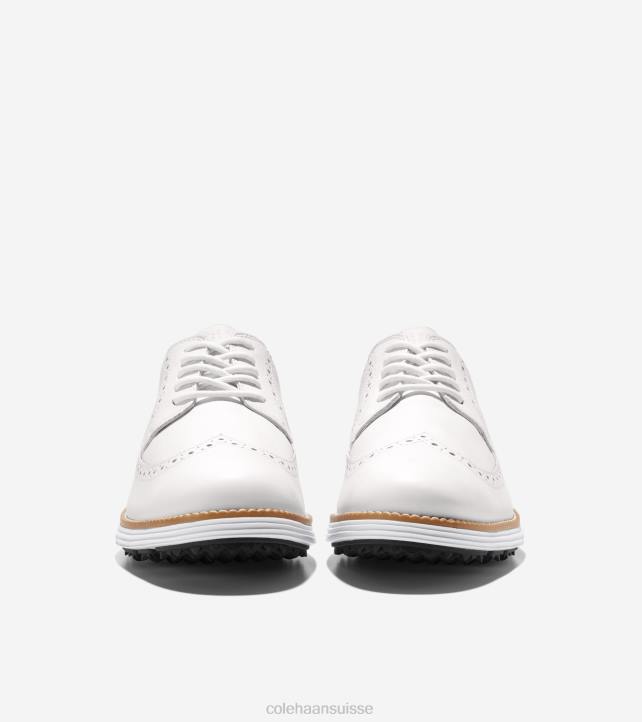 Cole Haan chaussure de golf originalgrand Hommes PJ6N408 blanc optique-naturel chaussure
