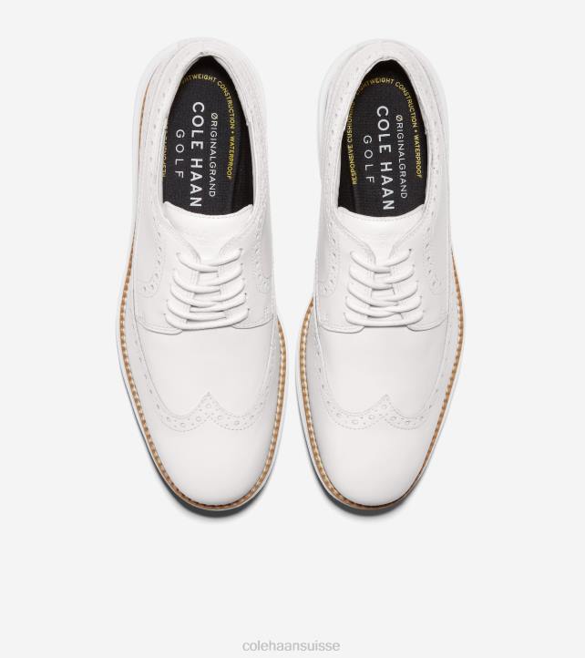 Cole Haan chaussure de golf originalgrand Hommes PJ6N408 blanc optique-naturel chaussure