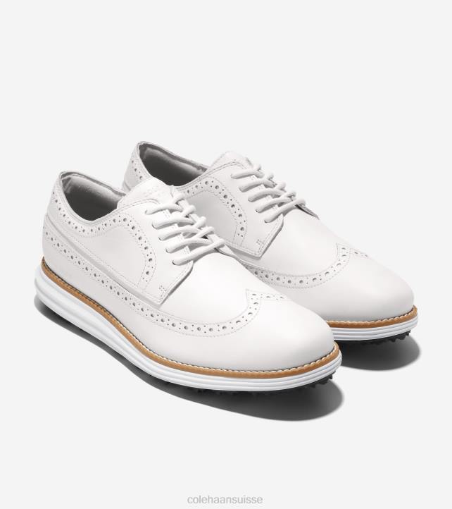 Cole Haan chaussure de golf originalgrand Hommes PJ6N408 blanc optique-naturel chaussure