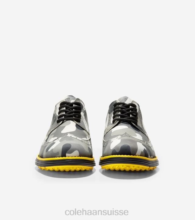 Cole Haan chaussure de golf originalgrand Hommes PJ6N409 camouflage gris chaussure