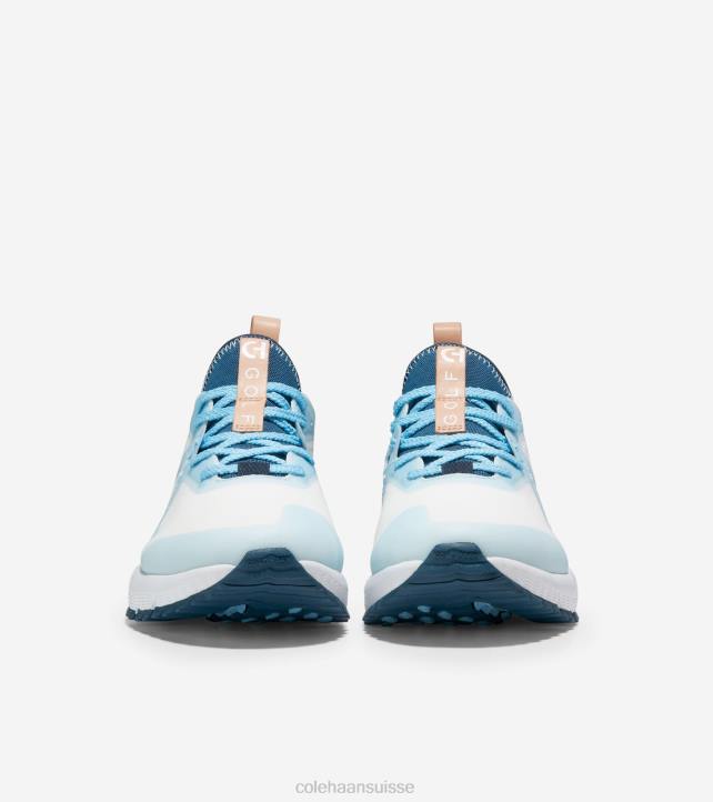 Cole Haan chaussure de golf zerogrand overtake Hommes PJ6N411 blanc optique-bleu enseigne chaussure