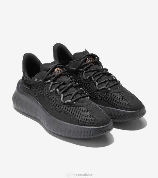 Cole Haan génération zerogrand ii sql Hommes PJ6N332 trottoir noir-foncé chaussure