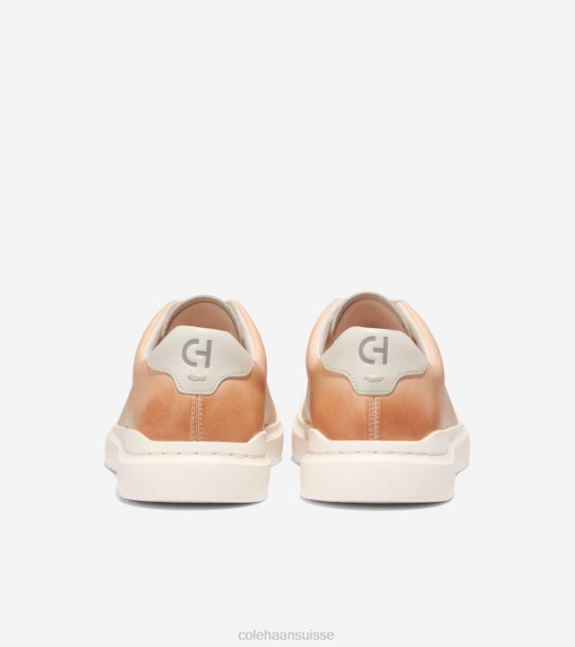 Cole Haan grandpro rallye baskets découpées au laser Hommes PJ6N262 orge beige-ivoire chaussure