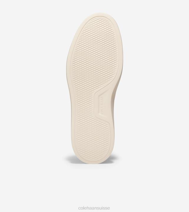 Cole Haan grandpro rallye baskets découpées au laser Hommes PJ6N263 puce-ivoire-angora chaussure