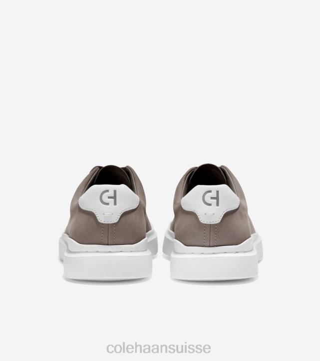 Cole Haan grandpro rallye baskets découpées au laser Hommes PJ6N264 ironstone-optique blanc chaussure