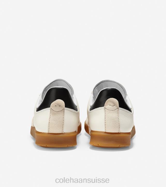 Cole Haan sneaker de gazon grandpro Hommes PJ6N455 daim martelé ivoire chaussure