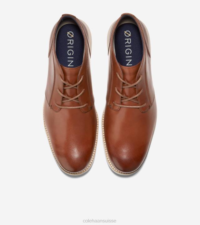 Cole Haan botte originalegrand chukka Hommes PJ6N467 woodbury-ivoire chaussure