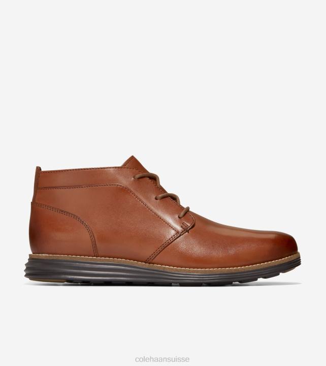 Cole Haan botte originalegrand chukka Hommes PJ6N468 torréfaction foncée woodbury chaussure