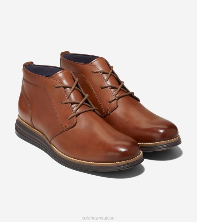 Cole Haan botte originalegrand chukka Hommes PJ6N468 torréfaction foncée woodbury chaussure