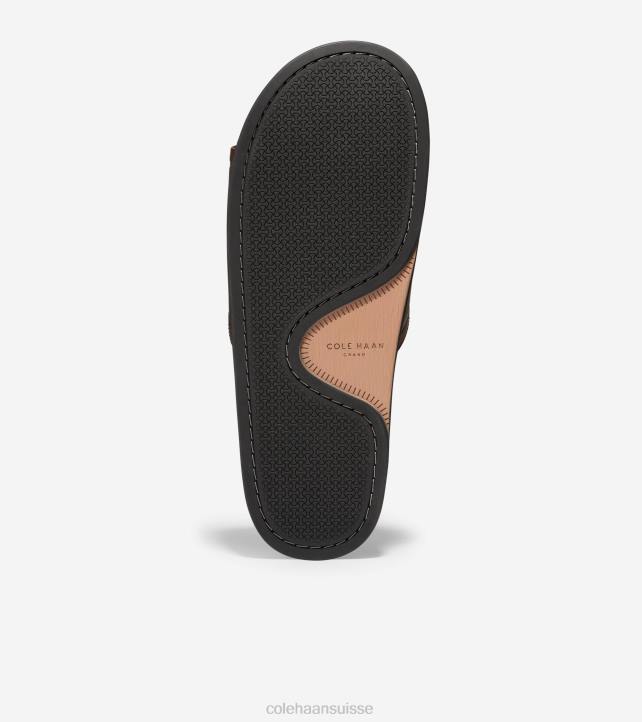 Cole Haan sandale à enfiler modern classics Hommes PJ6N249 café noir chaussure