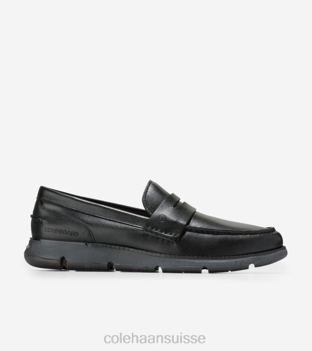 Cole Haan 4.zérogrand mocassin Hommes PJ6N453 noir chaussure