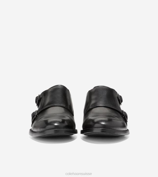 Cole Haan boucle harrison Hommes PJ6N473 noir chaussure