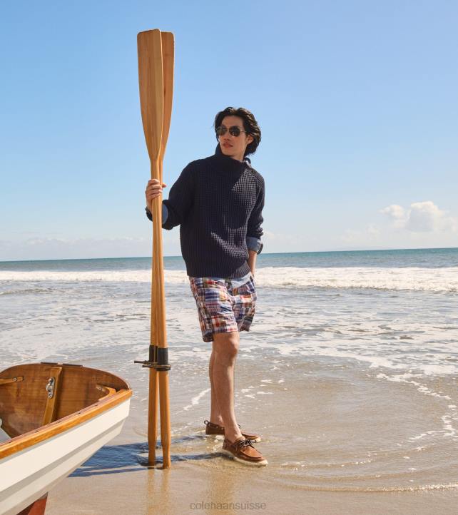 Cole Haan chaussure de bateau de régate 4.zerogrand Hommes PJ6N253 pécan-angora-gomme chaussure