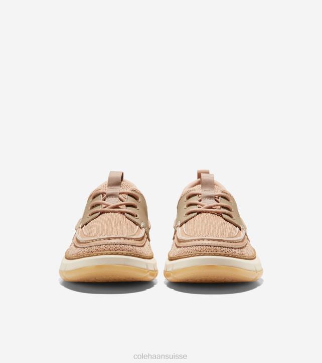 Cole Haan chaussure de bateau de régate 4.zerogrand Hommes PJ6N258 sésame-dune-ivoire chaussure