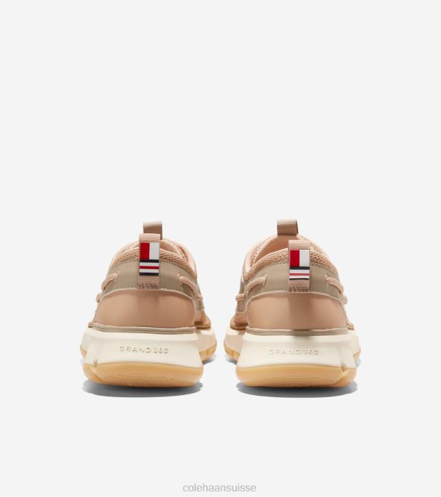 Cole Haan chaussure de bateau de régate 4.zerogrand Hommes PJ6N258 sésame-dune-ivoire chaussure