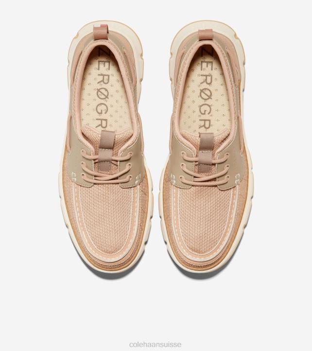 Cole Haan chaussure de bateau de régate 4.zerogrand Hommes PJ6N258 sésame-dune-ivoire chaussure